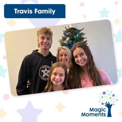 travis family magic moments