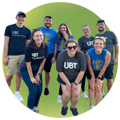 a photo of people smiling in a group