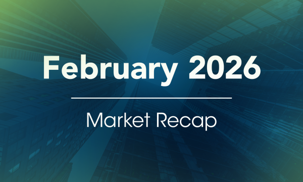 February 2026 Market Recap blog header